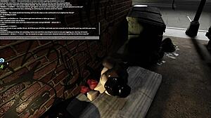 Intense Fucking with Prostitute in Hotel Corner on Roblox.