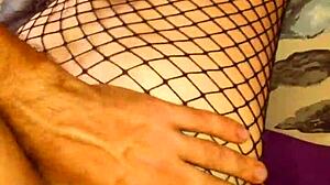 beautiful fitness milf bends over for anal!!