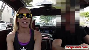 i watched this skinny blonde woman getting railed by the pawn dude at the pawnshop on hidden cam, her small tits bouncing