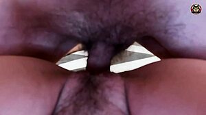 Did amateur milf get tight pussy fucked by monster cock?