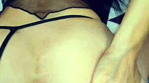 beautiful fitness milf bends over for anal!!