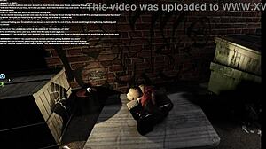 Intense Fucking with Prostitute in Hotel Corner on Roblox.