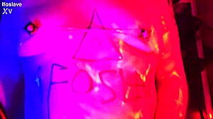 ifoslave explores pierced nipples in first bdsm session