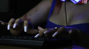 our dear community manager alice and we are pleased with this asmr section