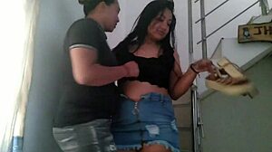 picked up a cheap bitch on the street and fucked her hard at home