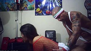 Half Asian Babe Feels Intense Pounding in Pornshoot