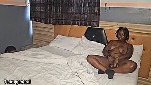 my mistress caught me peeping at her and orders me to fuck her 😏