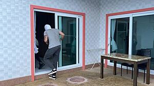 we broke in and fucked on their bed