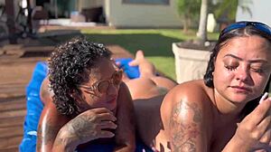 beach house review turns to anal fun with latinas 😏