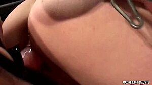 Tied Up Star Nine Fucked Hard by Maxine X in Wild Filming