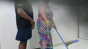 Watch Huge Tits Maid Fuck Landlord!