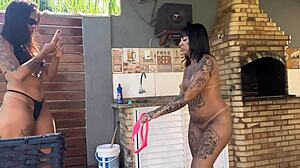 beach house review turns to anal fun with latinas 😏