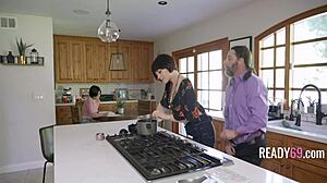 step family just shares everything, no shame, riding daddy with wild cowgirl moves