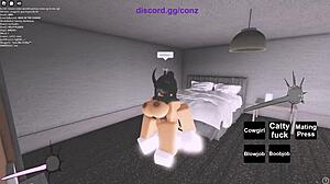 Трахаю горячую фанатку в Roblox