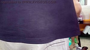 Behind the scenes with models in skirts