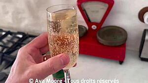 Jolie Brune Cums Everywhere Facing Neighbors Then Sucks Big Cock For Cum On Tits