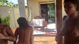 beach house review turns to anal fun with latinas 😏