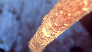 Having sex with a real life witch in the woods bent over ass pussy milf cute black monster cock