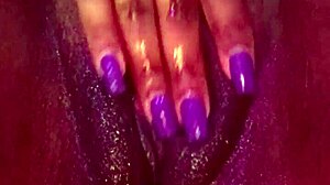 Ebony Babe Masturbating to Orgasm