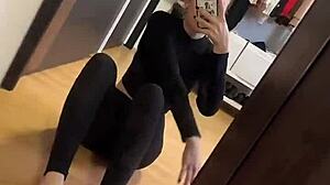 Good Morning With Black Nails And Pink Socks Fetish