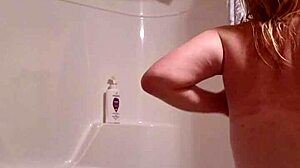 Sneaky Video Of Me Preparing For A Shower