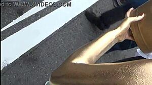 Osu Kinpou Show Costume Slips, Nipples Exposed