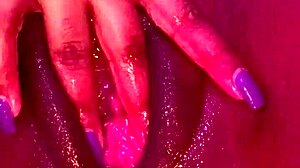 Ebony Babe Masturbating to Orgasm