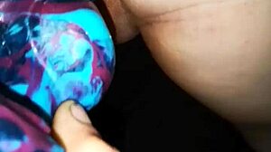 Fucking my wife's pussy with bad dragon gunner