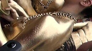 Osu Kinpou Show Costume Slips, Nipples Exposed