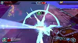 Lian getting anal strapon from witch in epic battle.