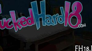 Hot eighteen year old teen ready for action 😈