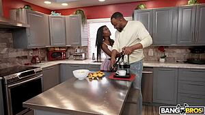 teen 18+ tina star and jovan jordan get bent over in gym for doggystyle riding