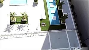 Massive Breasts Lesbian Samantha 38G