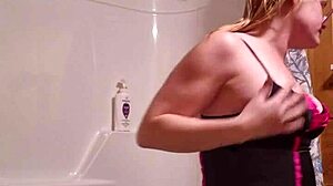 Sneaky Video Of Me Preparing For A Shower