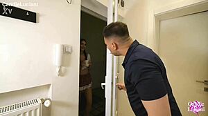 Brad creams my coffee intensely with his monster cock in cowgirl