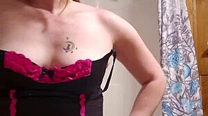 Sneaky Video Of Me Preparing For A Shower