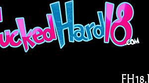 Hot eighteen year old teen ready for action 😈