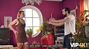 Mature Redhead Tricks Neighbor Into Intense Pussy Moaning And Orgasm