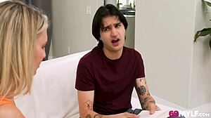 I unleashed my stepson's wild desires with hot milf therapy