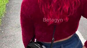 fui ao shopping e ela me chupou com suas tetas grandes