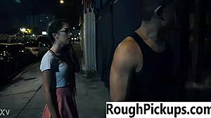 Hot Brunette Pickup Encounters In City Streets