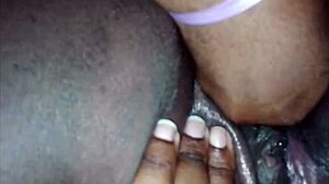 I lick my whore's big wet clit to orgasm