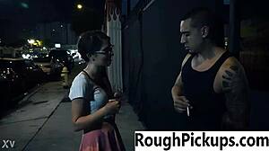 Hot Brunette Pickup Encounters In City Streets