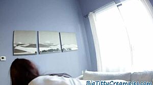 Glam Milf Loves Tittyfucking Big Cocks! Cum On Tits POV!