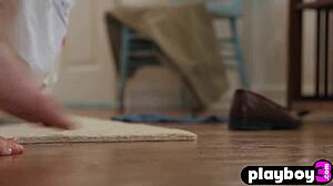 Sexy Blonde Babes Pose In Lingerie For Playboy