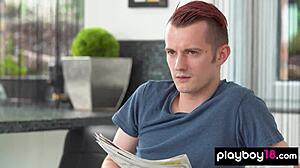 i ate my petite girlfriends fresh pussy for breakfast, but alyssa bounty was so shaved and wet