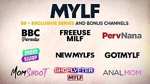 Brickzilla and Lindsey Lake enjoy housewife time on sofa