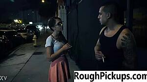 Hot Brunette Pickup Encounters In City Streets