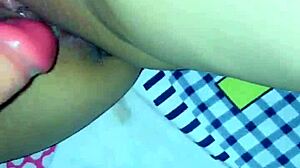 vietnamese girl teases with self-pleasure in private asian session.