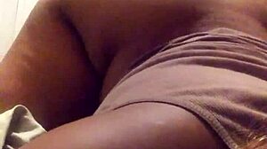 This fat ass got fucked hard by a black ebony guy in the room. He pounded deep.